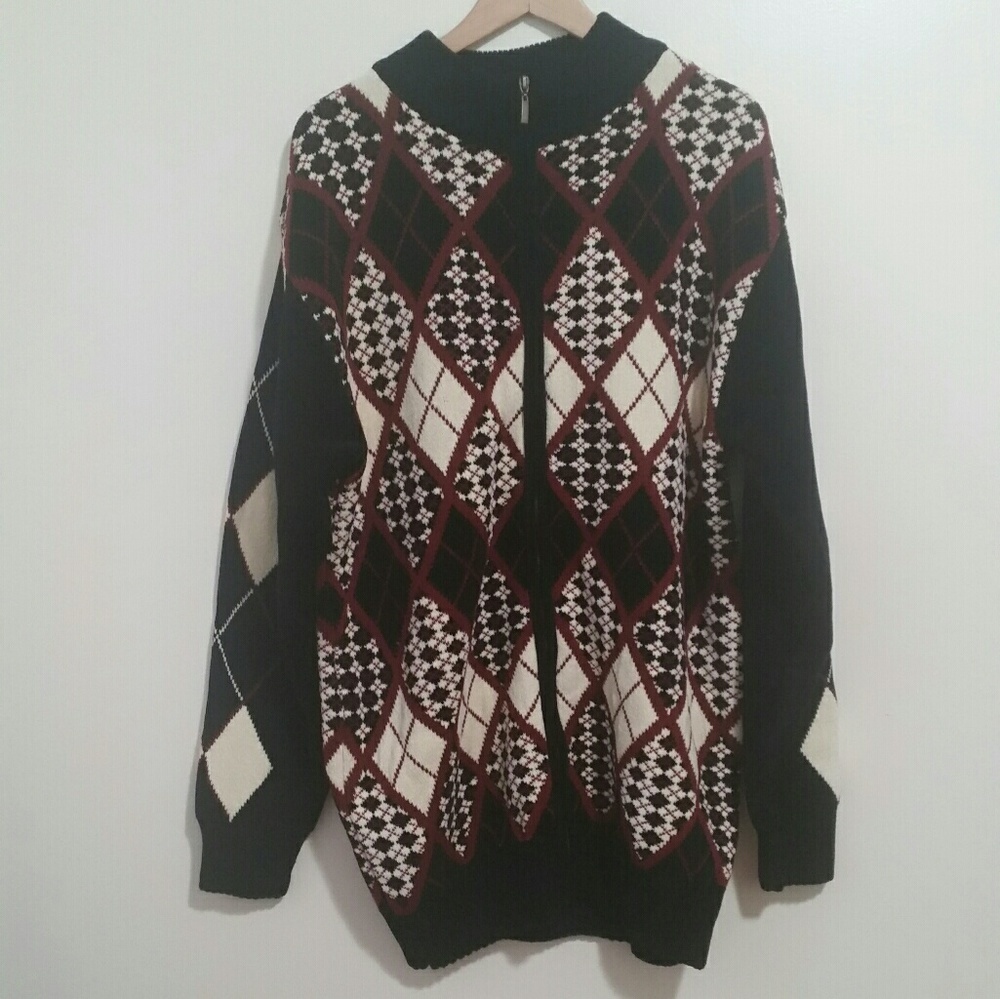 Royal Prestige zipper closure cardigan swe…